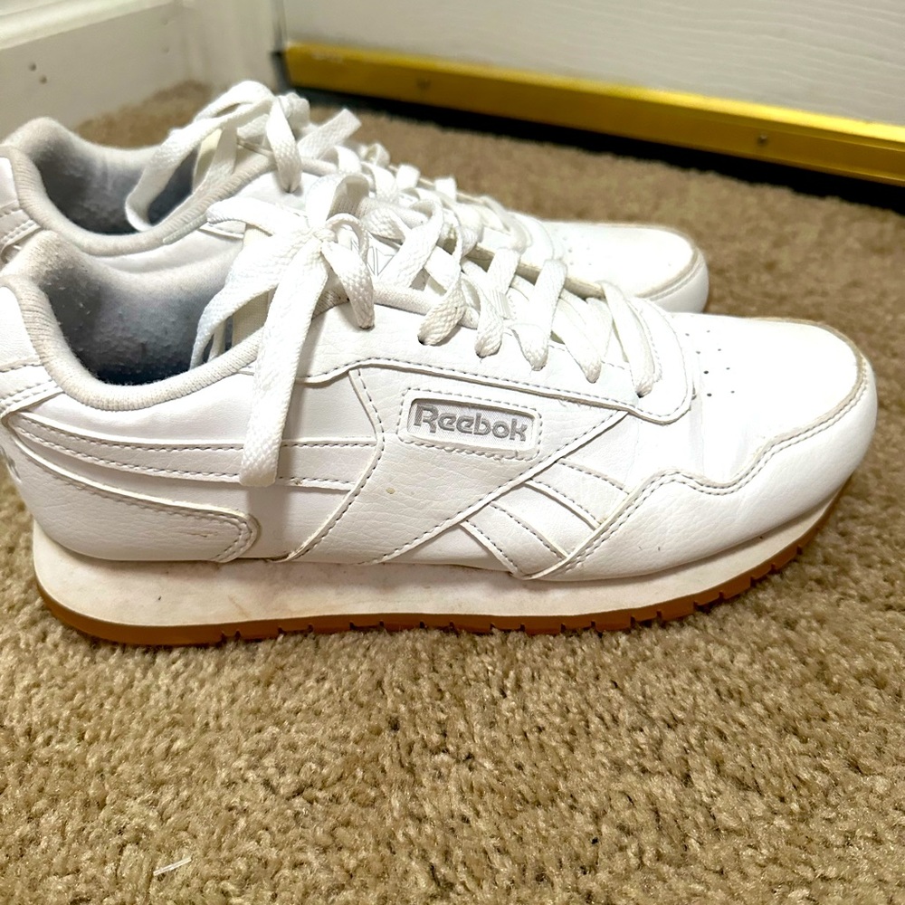 Reebok white classic sneakers